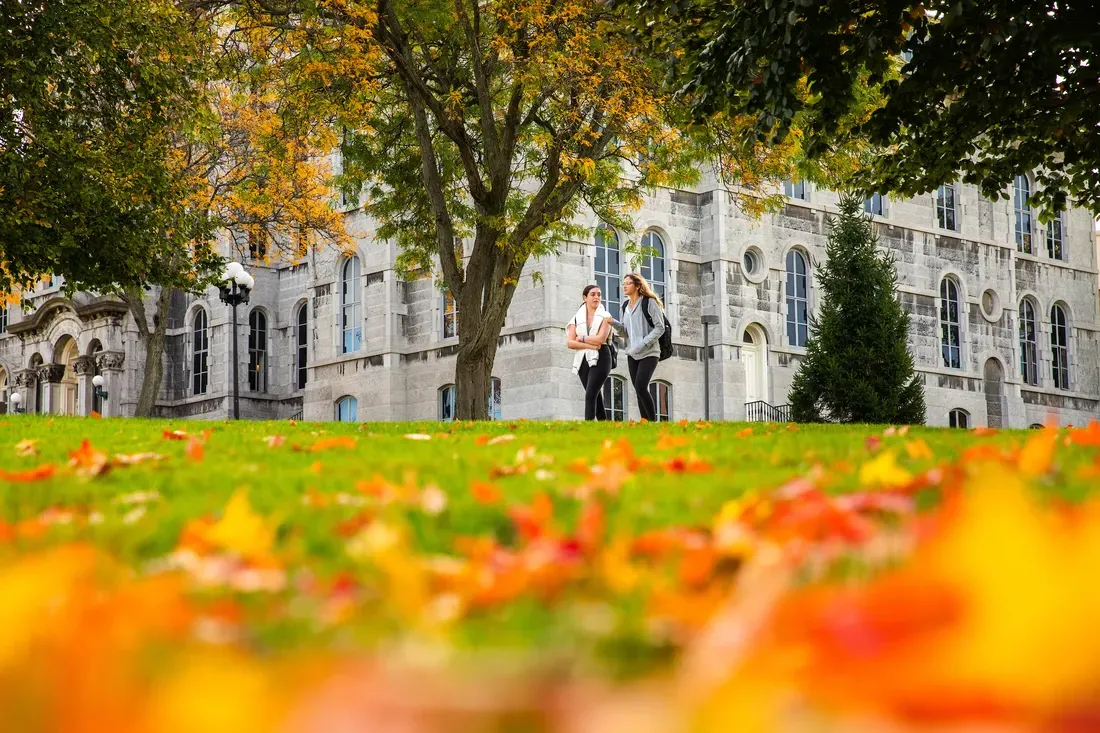 Campus in the Fall.